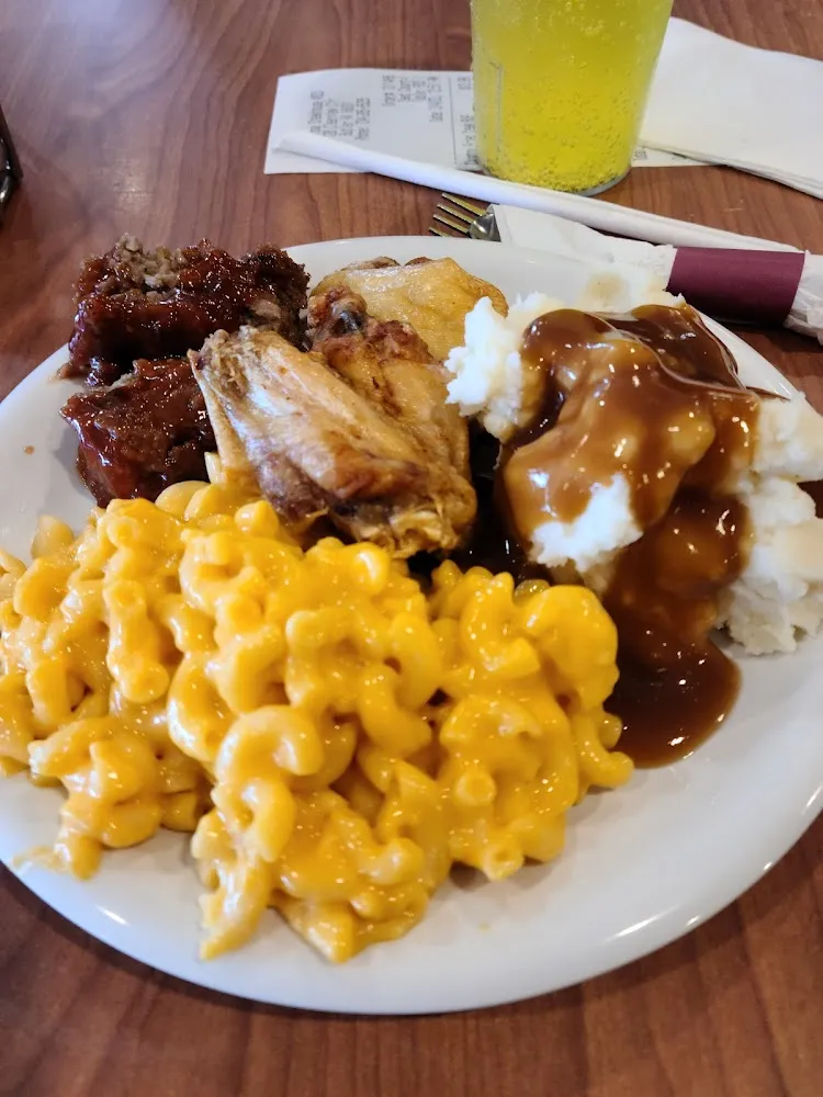 Macaroni Cheese Meatloaf Mashed Potatoes Chicken Wings